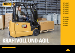 Električni viličari Caterpillar EP16N2T