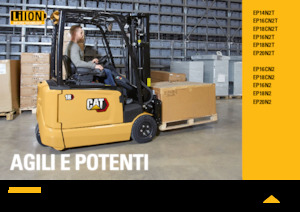 Električni viličari Caterpillar EP80N