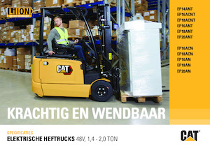 Električni viličari Caterpillar EP16AN