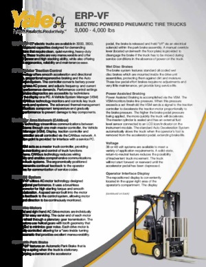 Električni viličari Yale ERP035VF