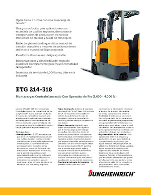 Električni viličari Jungheinrich ETG 214