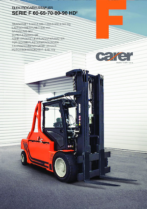 Električni viličari Carer F 80 HD²