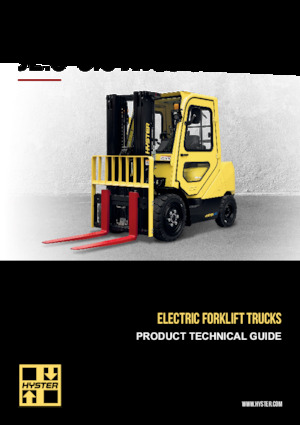 Električni viličari Hyster J2.5XTLG