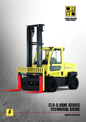 Električni viličari Hyster J8.0XNL9 