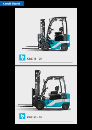 Električni viličari Baoli KBE 30