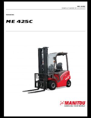Električni viličari Manitou ME 425 C