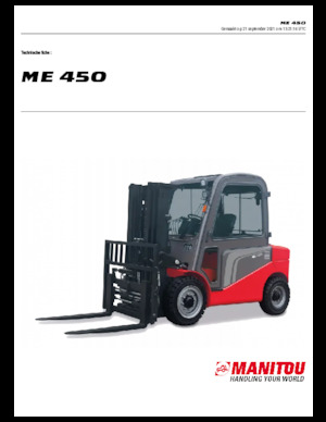 Električni viličari Manitou ME 450