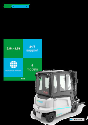 Električni viličari UniCarriers MX2-25