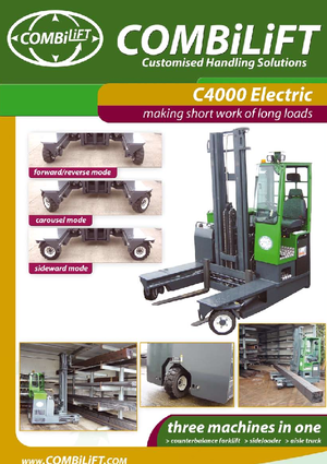 Diesel višesmjerni viličari Combi-Lift C 4000 E