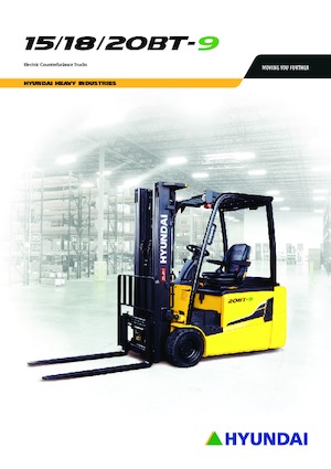 Električni viličari Hyundai 20 BT 9 ac