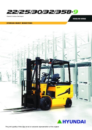 Električni viličari Hyundai 32B-9