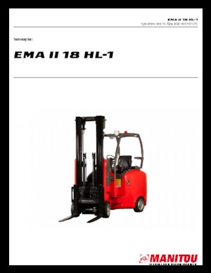 Električni viličari Manitou EMA II 18 HL-1