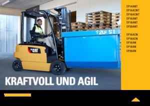 Električni viličari Caterpillar EP16AN