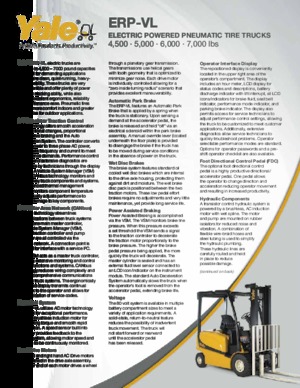 Električni viličari Yale ERP060VL