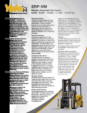 Električni viličari Yale ERP080VM