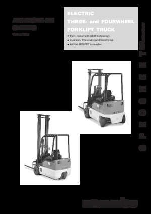 Električni viličari Komatsu FB 12 M 2 R