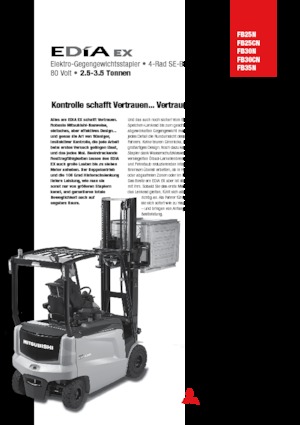 Električni viličari Mitsubishi FB25CN