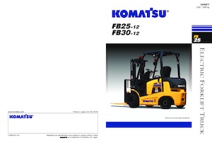 Električni viličari Komatsu FB30-12