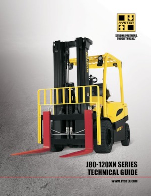 Električni viličari Hyster J80XN