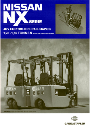 Električni viličari Nissan GN 01 L 18 HQ