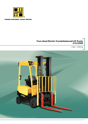 Električni viličari Hyster J1.6XN (MWB)