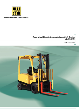 Električni viličari Hyster J3.0XN