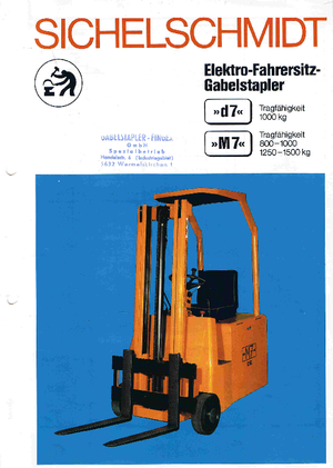Električni viličari Sichelschmidt M 7-10