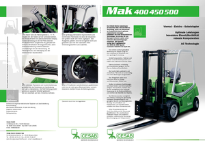 Električni viličari Cesab MAK 500 AC