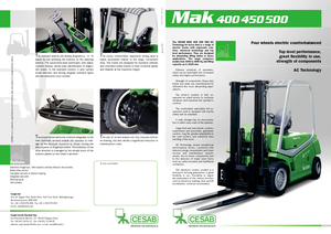 Električni viličari Cesab MAK 500 AC