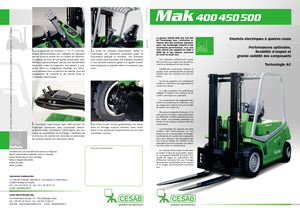 Električni viličari Cesab MAK 400 AC