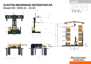 Električni bočni viličari Genkinger MS 30