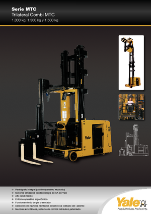 Električni bočni viličari Yale MTC13