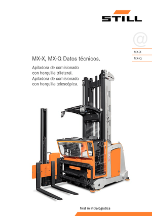 Električni bočni viličari Still MX-X