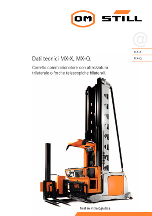 Električni bočni viličari Still MX-X