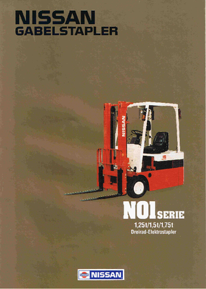 Električni viličari Nissan N 01 L 15 U