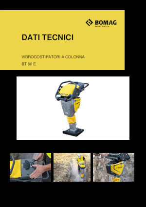 Električni nabijači Bomag BT 60 E 