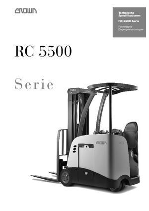 Električni viličari Crown RC 5540 1.8