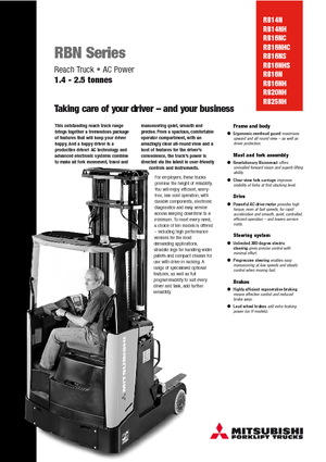 Pokretni kamioni Mitsubishi RB 16 NS