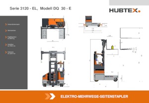 Električni bočni viličari Hubtex DS 30 EL