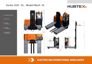 Električni bočni viličari Hubtex MaxX 45 EL