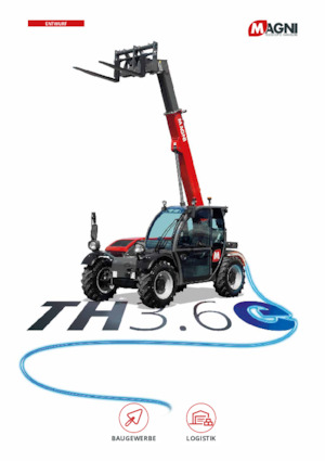 Električni teleskopski manipulatori MAGNI TH 3.6e