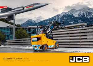 Električni teleskopski manipulatori JCB 30-19E 