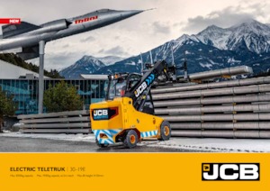 Električni teleskopski manipulatori JCB 30-19E 