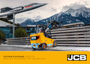Električni teleskopski manipulatori JCB 30-19E 