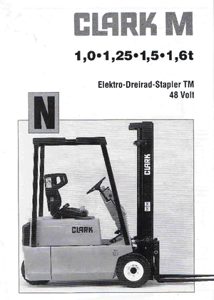 Električni viličari Clark TM 15 N
