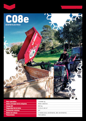 Električni damperi gusjeničari Yanmar C08e