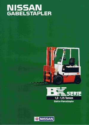 Električni viličari Nissan UM 01 L 10 U