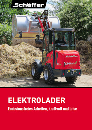 Električni utovarivač na kotačima Schäffer 16e