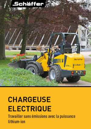 Električni utovarivač na kotačima Schäffer 24e