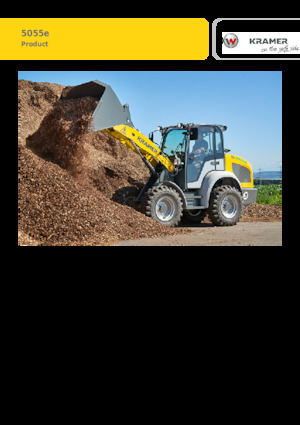 Električni utovarivač na kotačima Kramer 5055 e